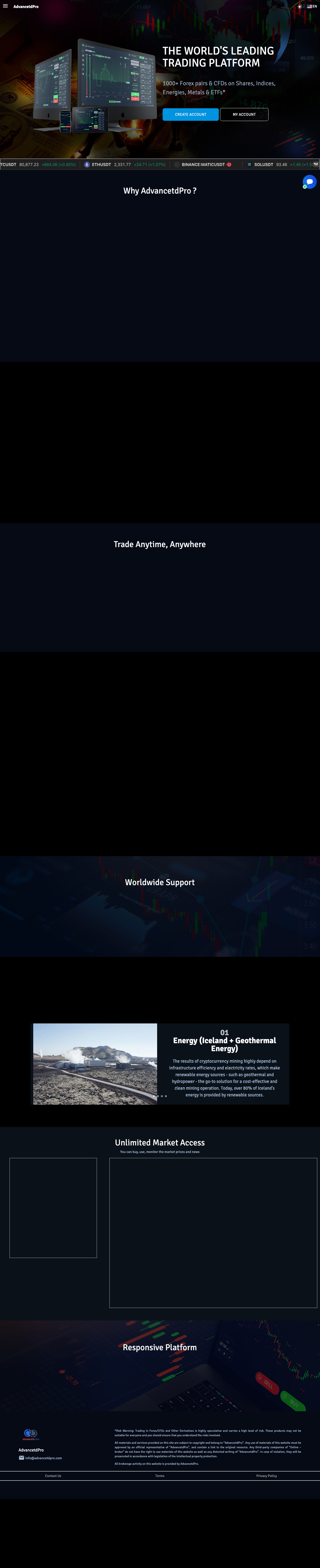 Domain screenshot
