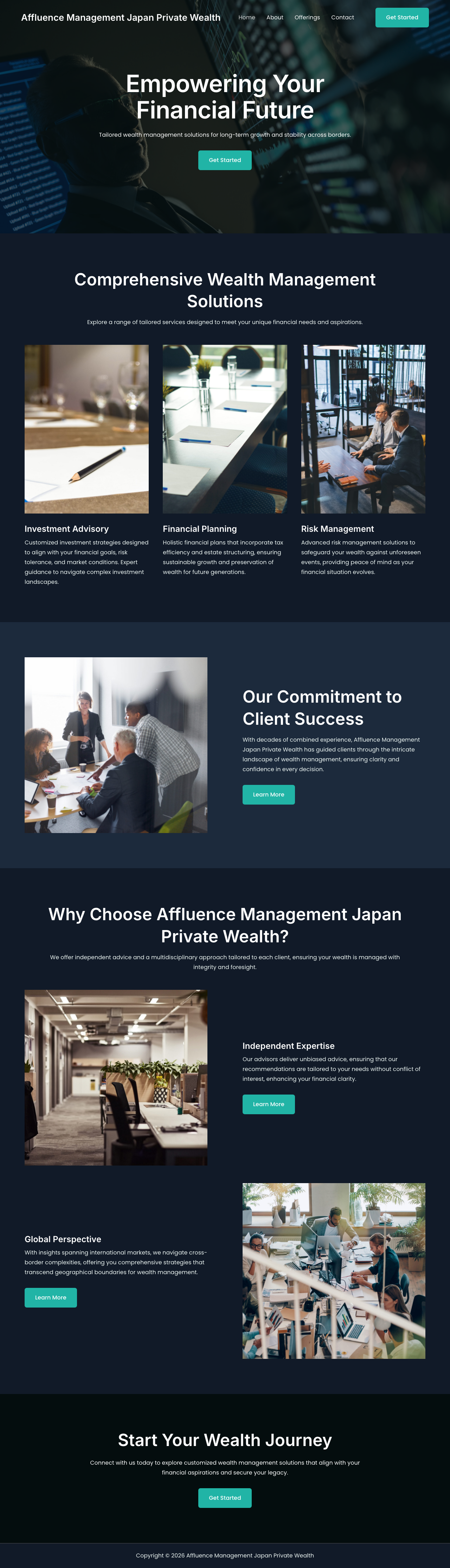 Screenshot of affluence-management-japan-private-wealth.com