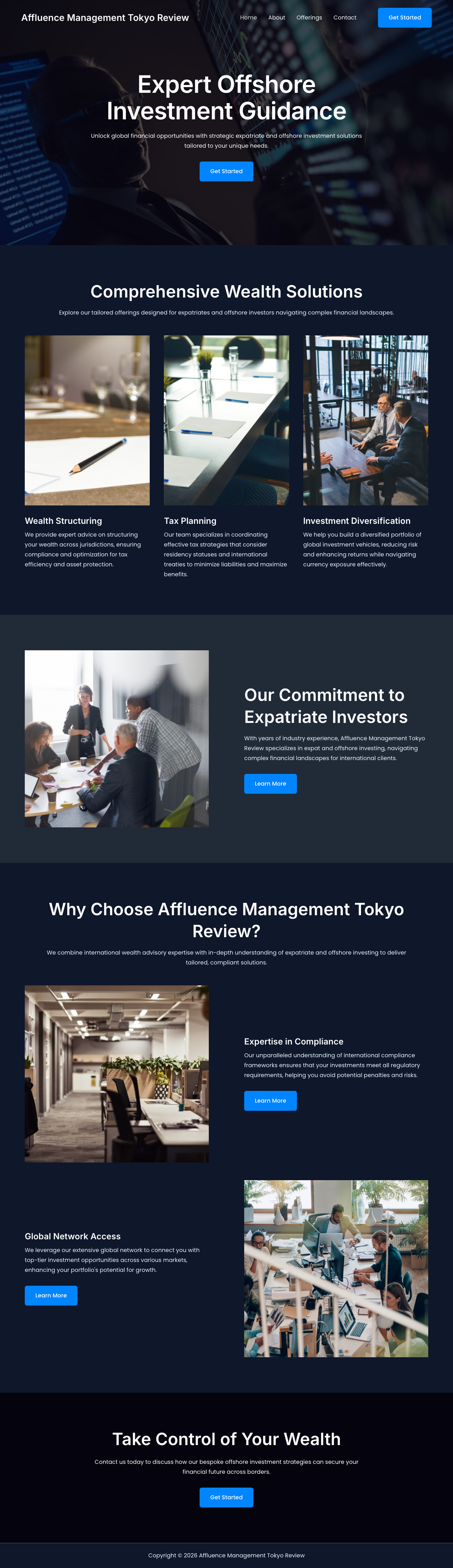 Screenshot of affluence-management-tokyo-review.com