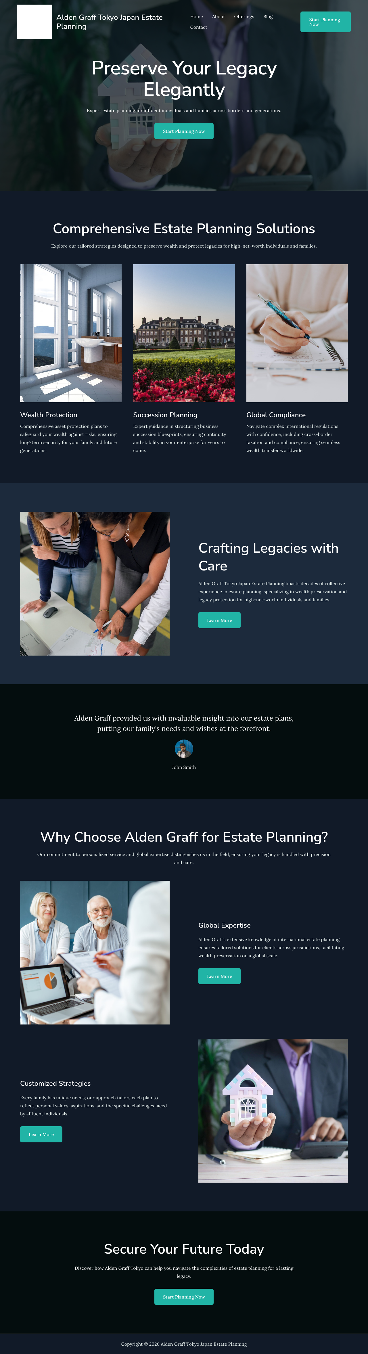 Screenshot of alden-graff-tokyo-japan-estate-planning.com