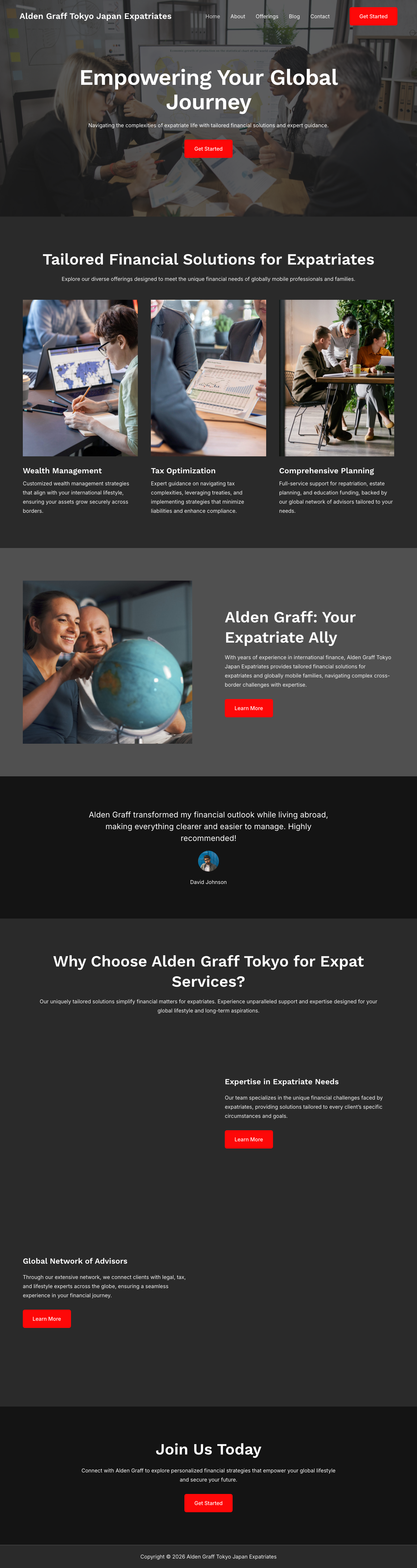 Screenshot of alden-graff-tokyo-japan-expatriates.com