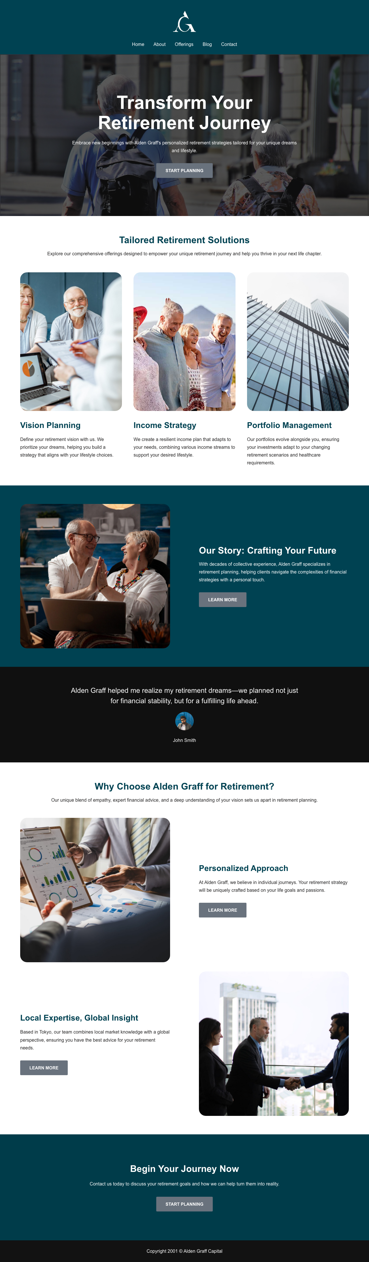 Screenshot of alden-graff-tokyo-japan-retirement.com