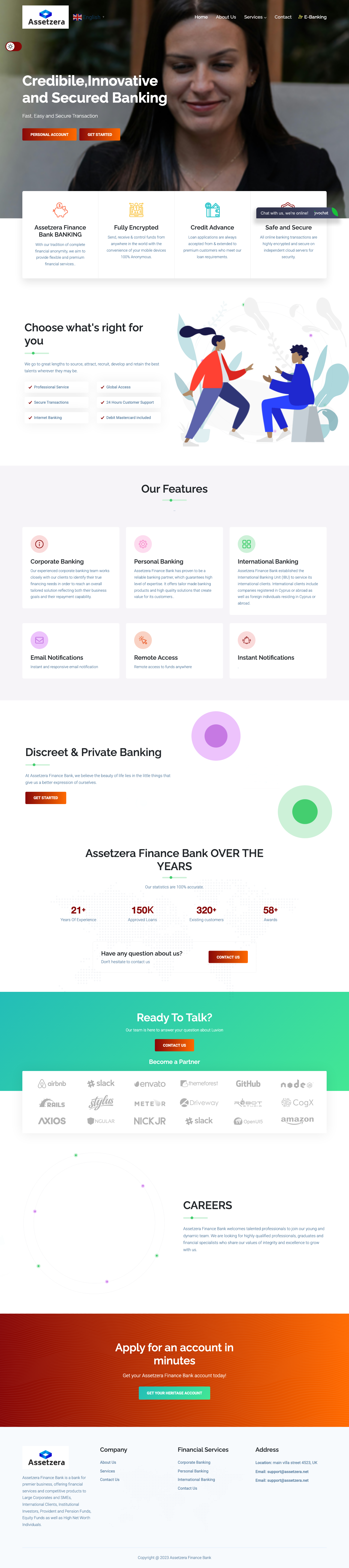 Domain screenshot