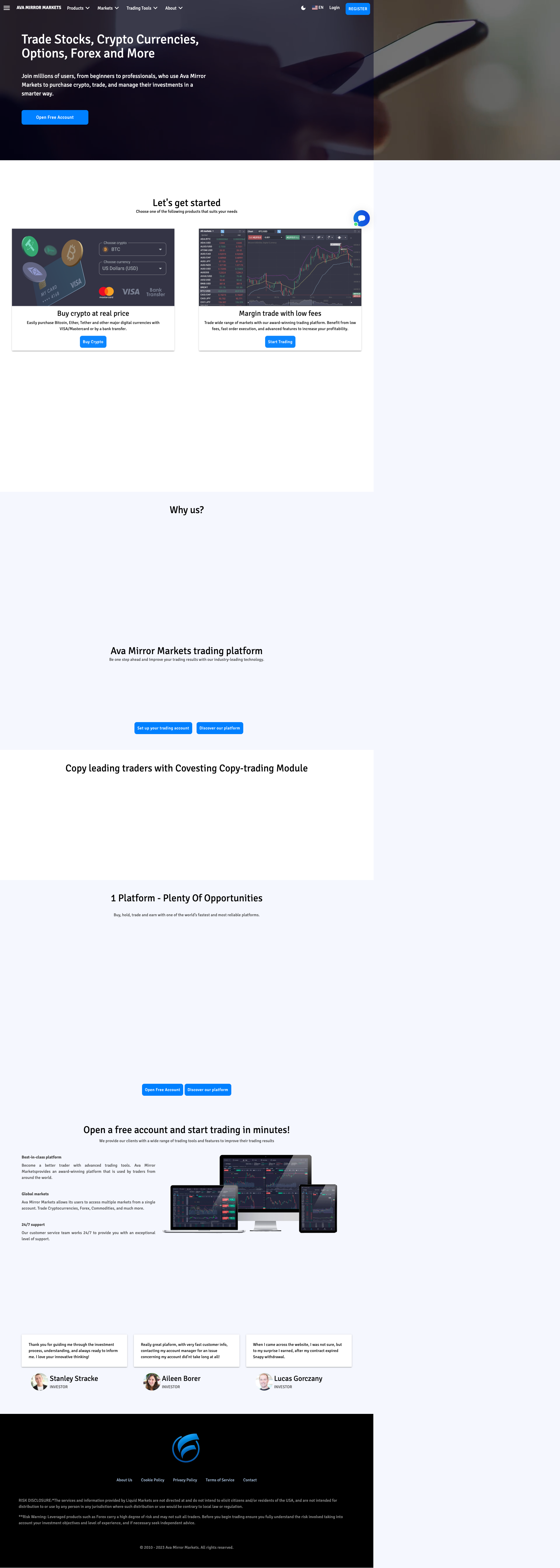 Domain screenshot