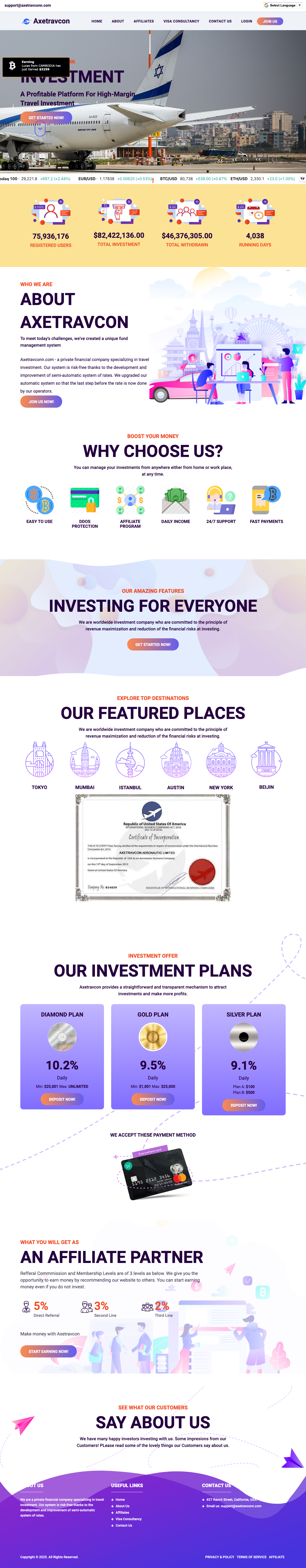Domain screenshot