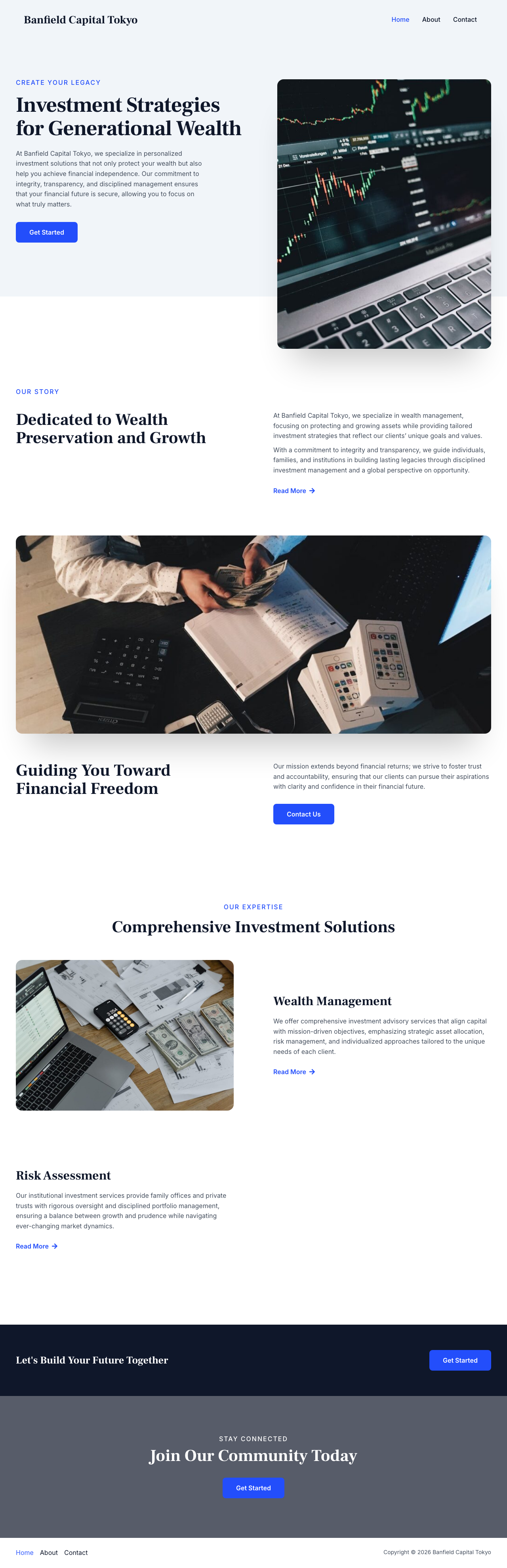 Screenshot of banfield-capital-tokyo.com