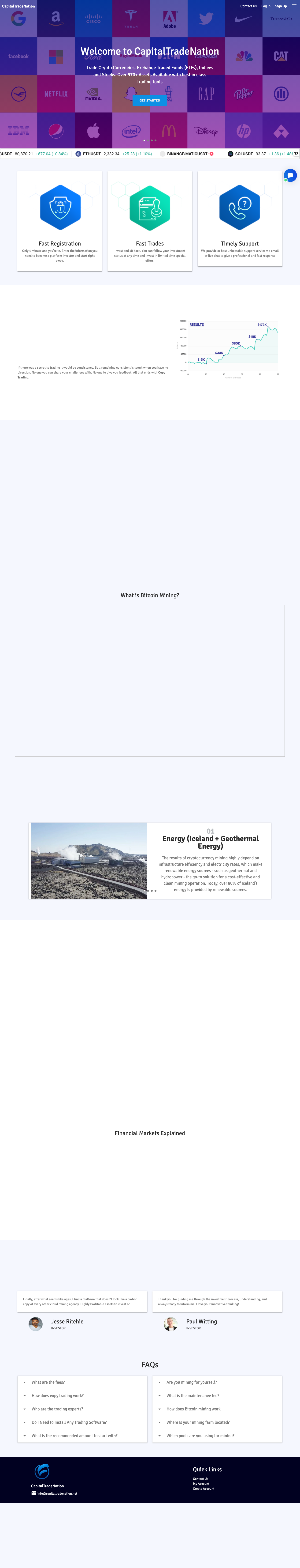 Domain screenshot