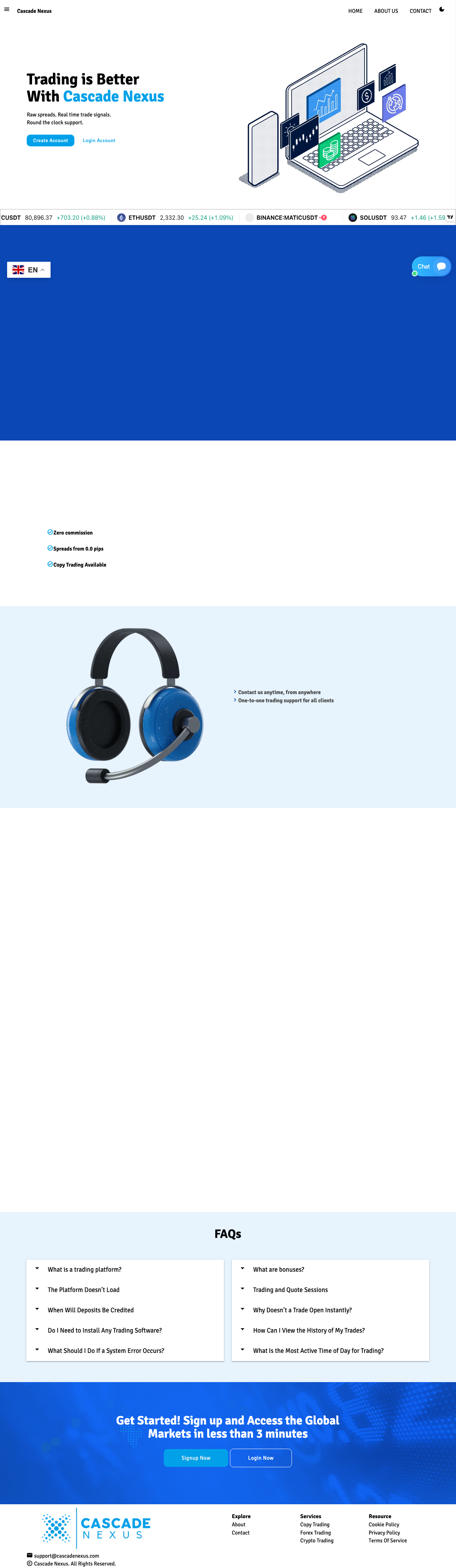 Domain screenshot
