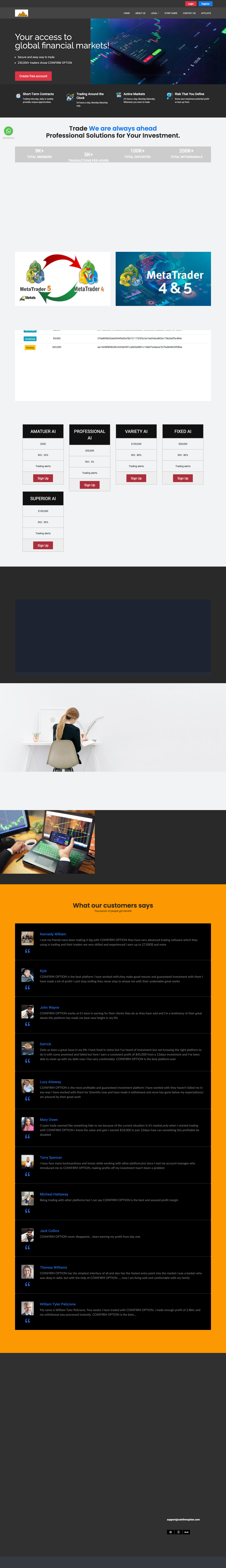 Domain screenshot