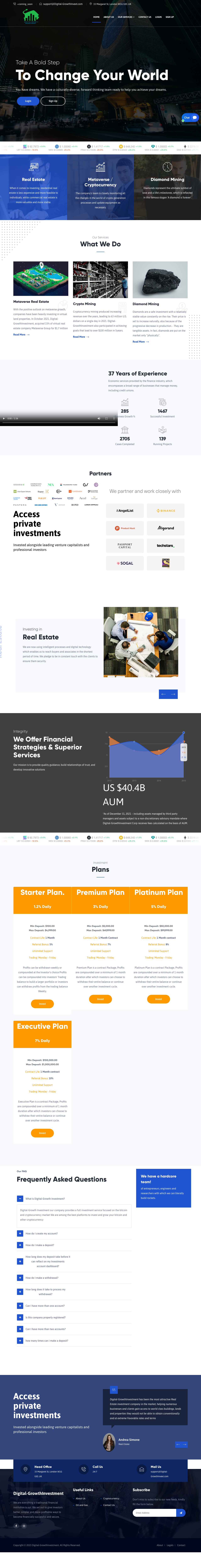 Domain screenshot