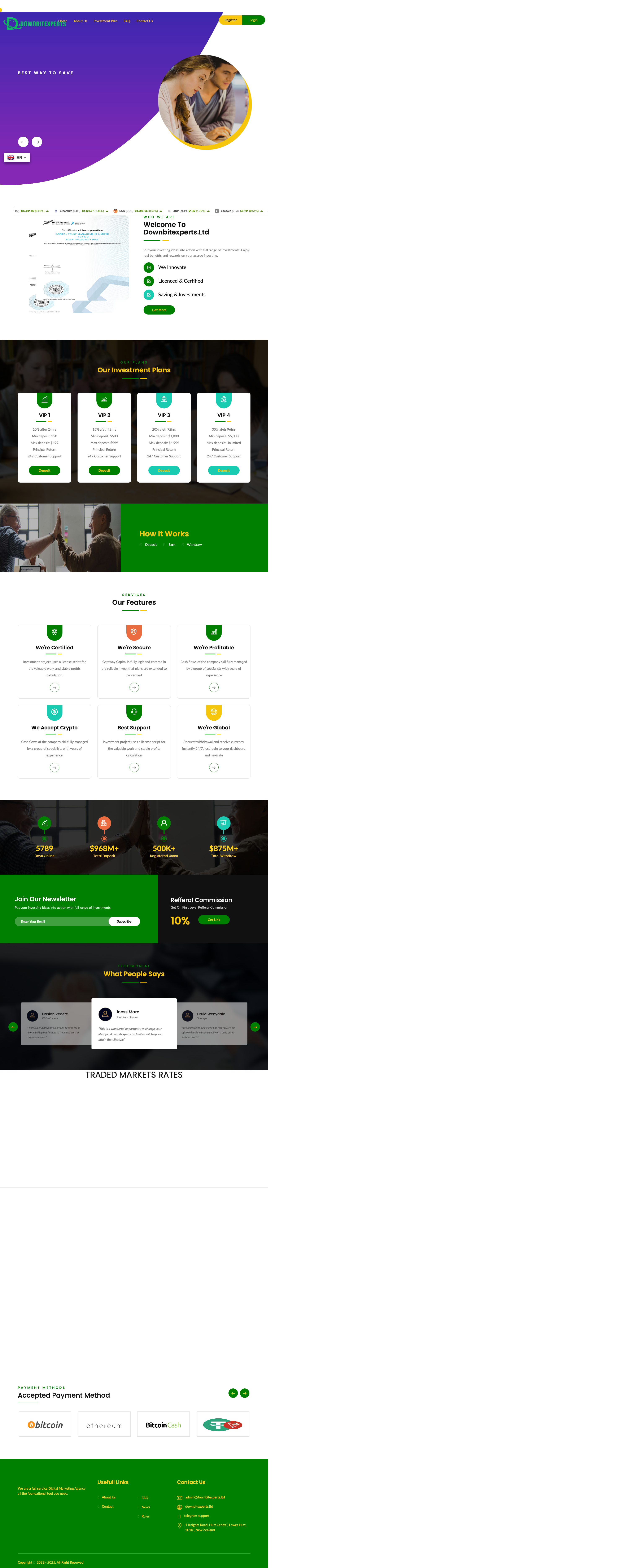 Domain screenshot