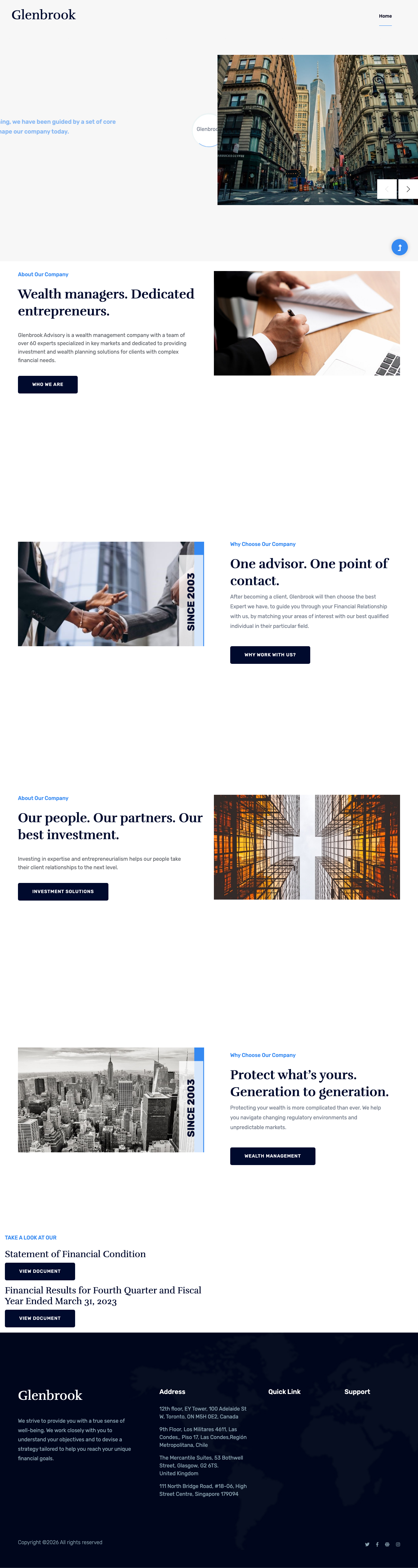 Domain screenshot