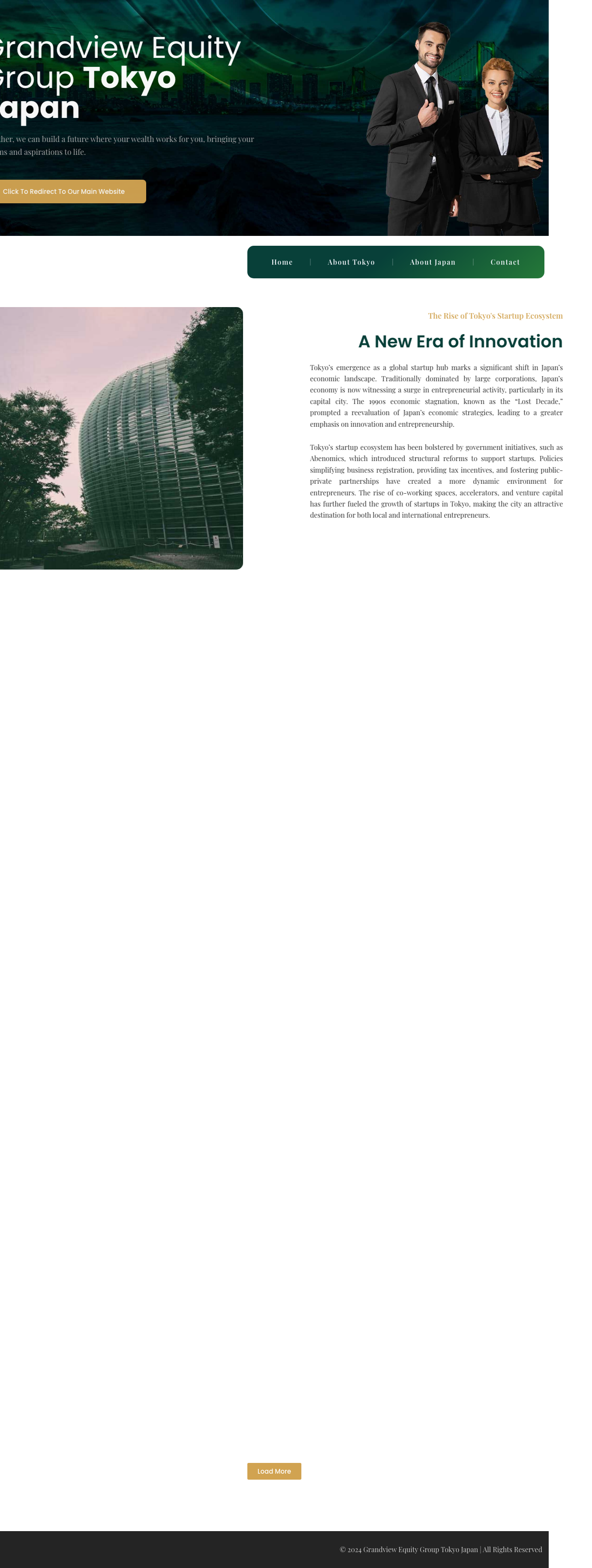 Screenshot of grandview-equity-group-tokyo-japan.com
