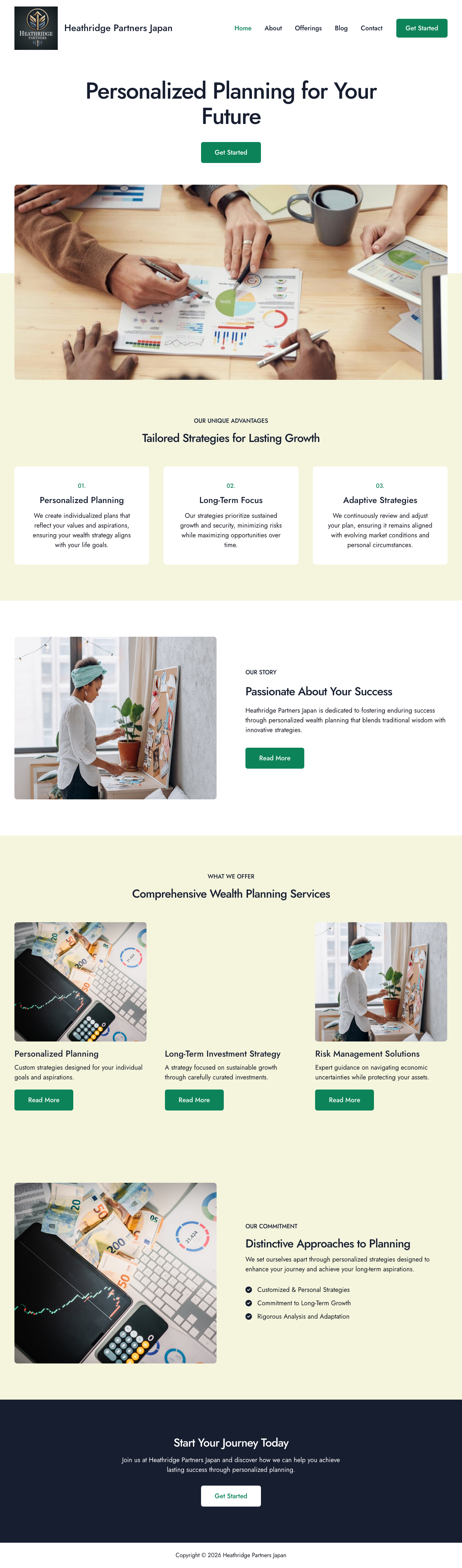 Screenshot of heathridgepartnersjapan.com
