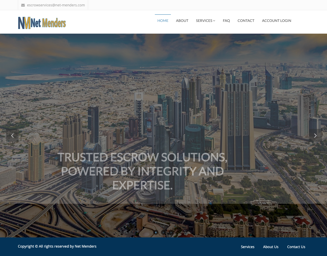 Domain screenshot