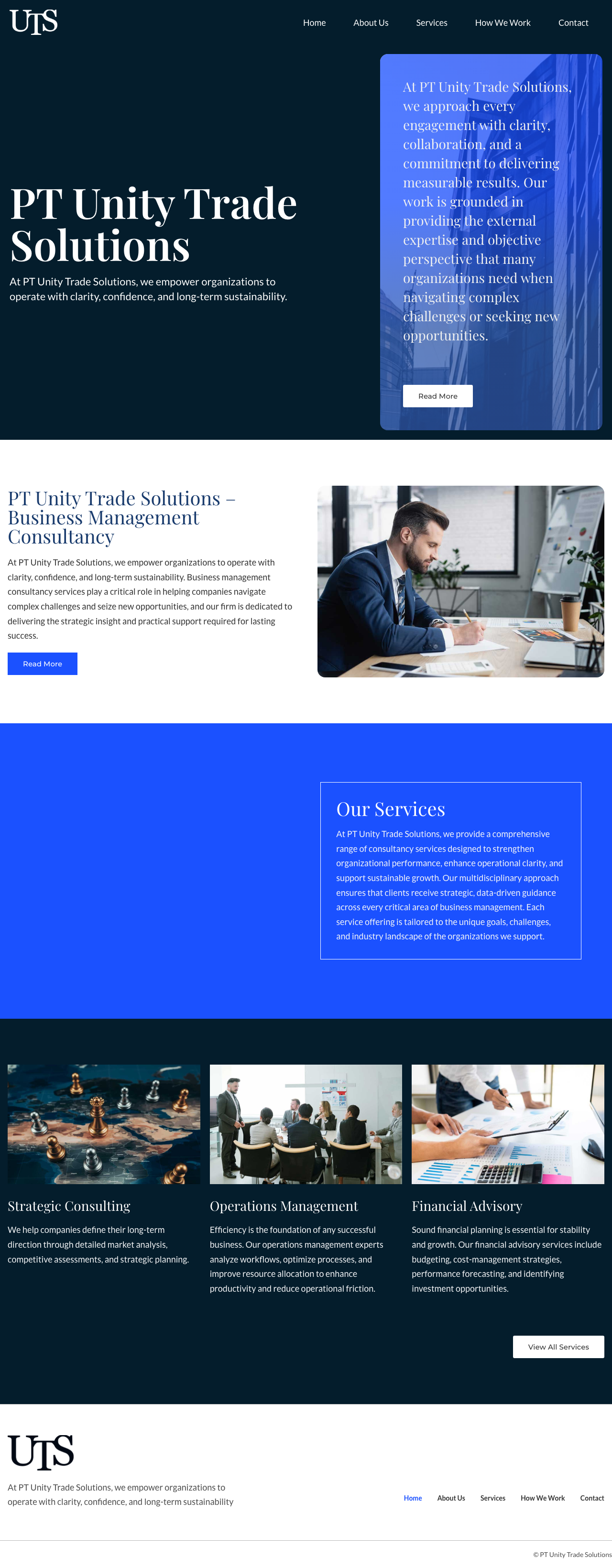 Screenshot of ptunitytrade.com