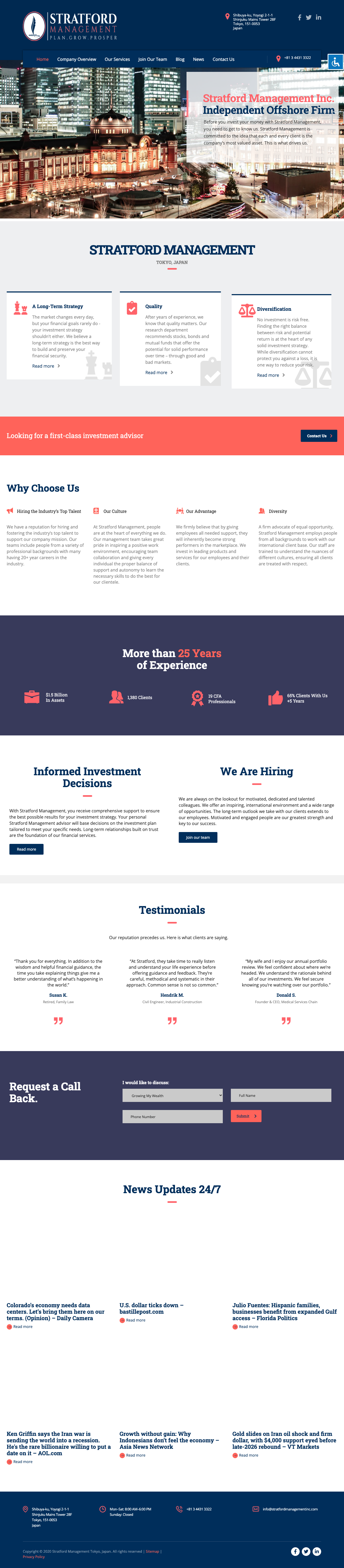 Screenshot of stratfordmanagementinc.com