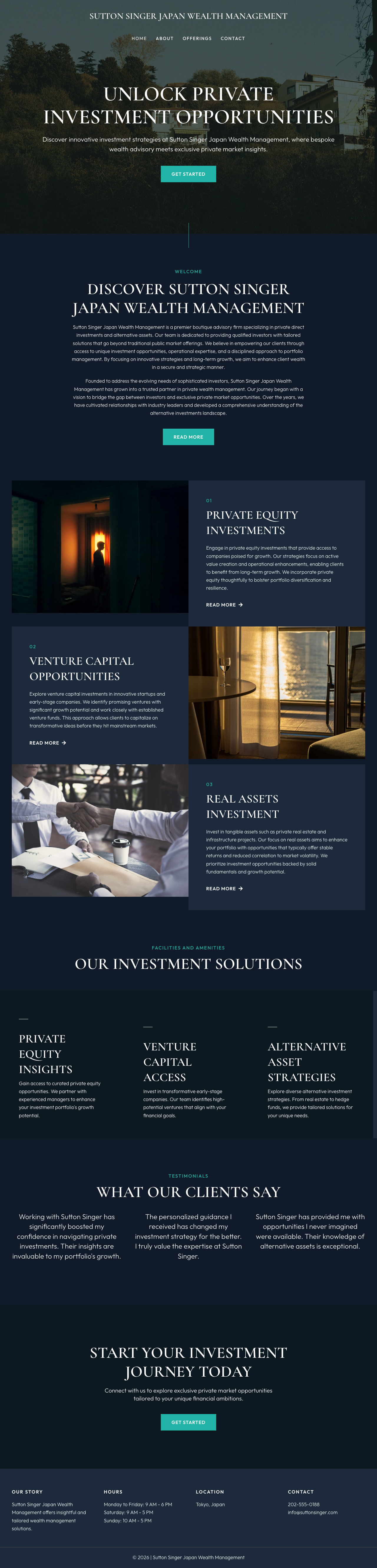 Screenshot of sutton-singer-japan-wealth-management.com