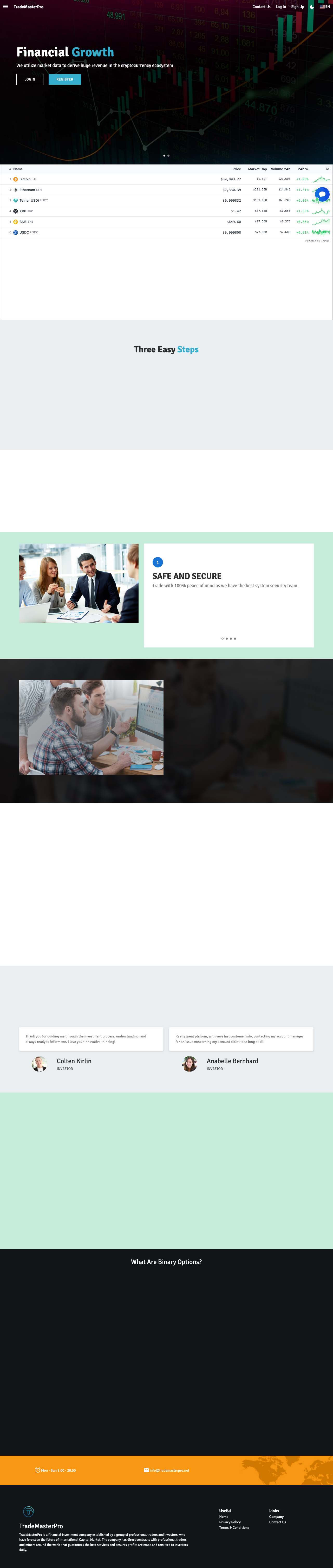 Domain screenshot